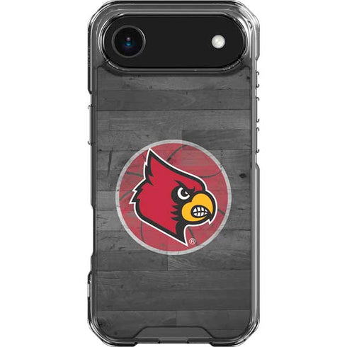 University of Louisville Cardinals Basketball iPhone 17 Air Clear Case