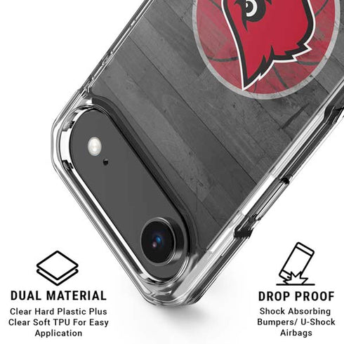 University of Louisville Cardinals Basketball iPhone 17 Air Clear Case