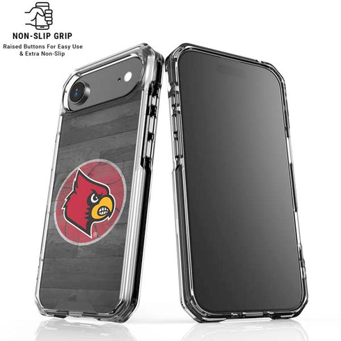University of Louisville Cardinals Basketball iPhone 17 Air Clear Case