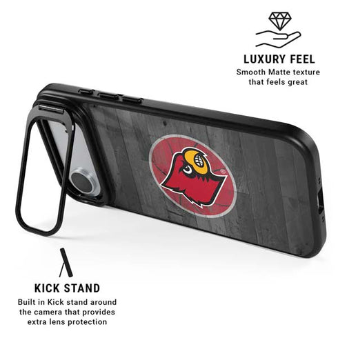 University of Louisville Cardinals Basketball iPhone 17 Air Kickstand Case