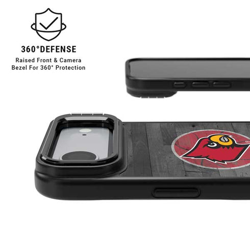 University of Louisville Cardinals Basketball iPhone 17 Air Kickstand Case