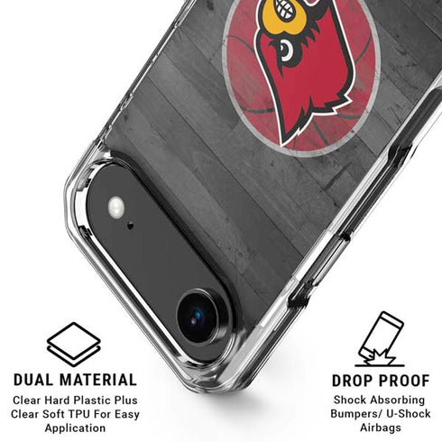 University of Louisville Cardinals Basketball iPhone 17 Air MagSafe Case