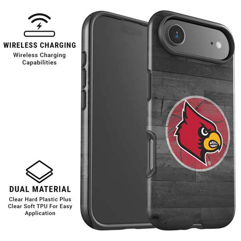 University of Louisville Cardinals Basketball iPhone 17 Air Magsafe Impact Case