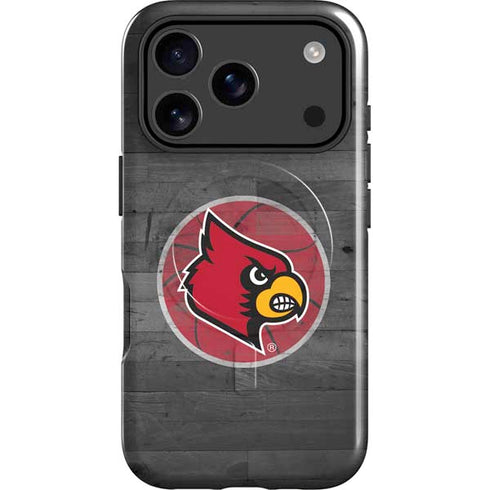 University of Louisville Cardinals Basketball iPhone 17 Pro Max Magsafe Impact Case