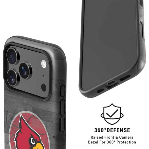 University of Louisville Cardinals Basketball iPhone 17 Pro Max Magsafe Impact Case