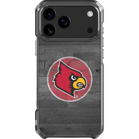 University of Louisville Cardinals Basketball iPhone 18 Pro Max Clear Case