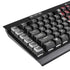 University of Louisville Cardinals Basketball K95 RGB PLATINUM Mechanical Gaming Keyboard Skin