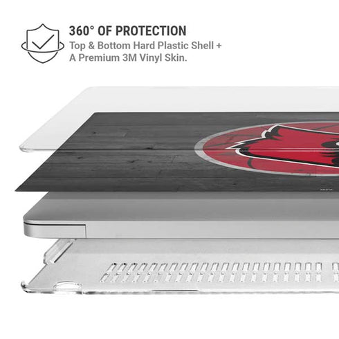University of Louisville Cardinals Basketball MacBook Pro 14in (2021-24) Case plus Skin