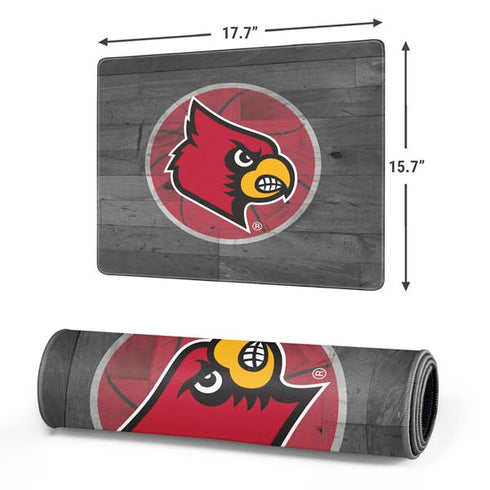 University of Louisville Cardinals Basketball Gaming Mouse Pad