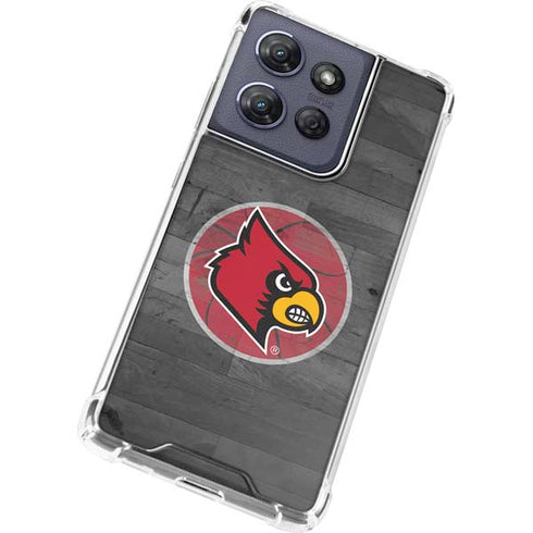 University of Louisville Cardinals Basketball Moto G Play 5G (2025) Clear Case