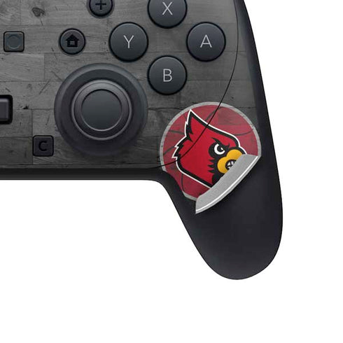 University of Louisville Cardinals Basketball Nintendo Switch 2 (2025) Pro Controller Skin