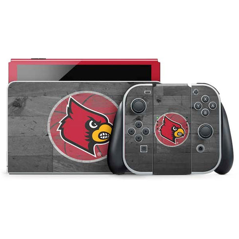 University of Louisville Cardinals Basketball Nintendo Skins