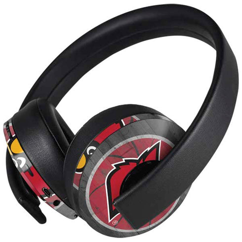 University of Louisville Cardinals Basketball PlayStation 4 Gold Wireless Headset Skin