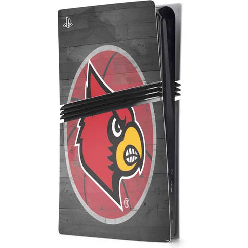 University of Louisville Cardinals Basketball PS5 Pro Console Skin