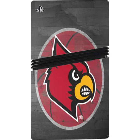 University of Louisville Cardinals Basketball PS5 Pro Console Skin