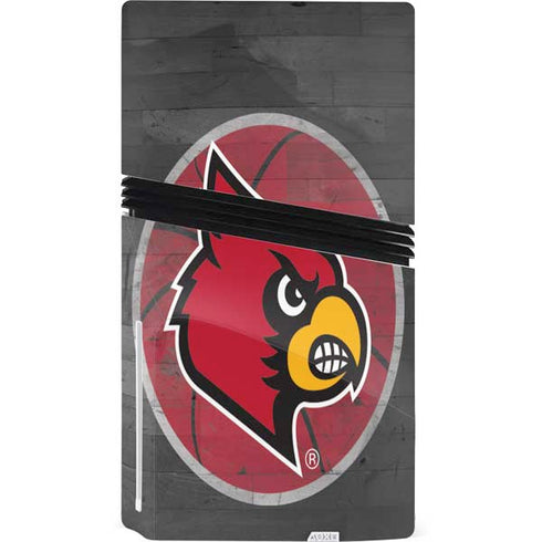 University of Louisville Cardinals Basketball PS5 Pro Disk Bundle Skin