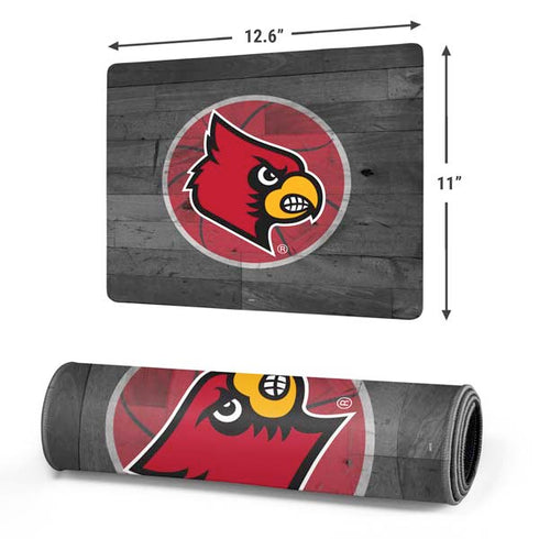 University of Louisville Cardinals Basketball Gaming Mouse Pad