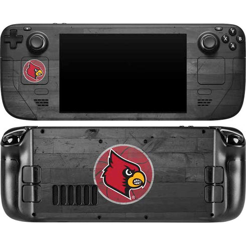 University of Louisville Cardinals Basketball Steam Deck Handheld Gaming Computer Skin