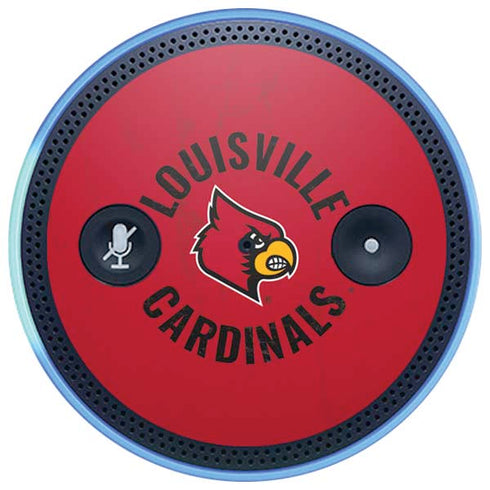 University of Louisville Cardinals Faded Amazon Echo Skin
