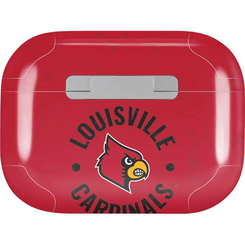 University of Louisville Cardinals Faded Apple AirPods Pro Skin