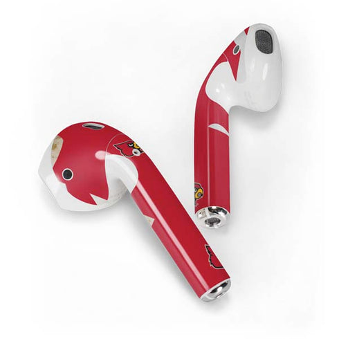 University of Louisville Cardinals Faded Apple AirPods Skin