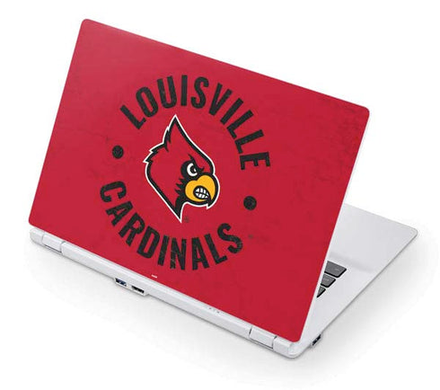 University of Louisville Cardinals Faded Acer Chromebook Skin