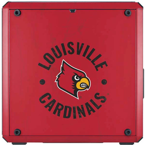 University of Louisville Cardinals Faded Cooler Master MasterBox Q300L Mini Tower Skin