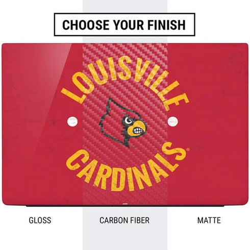 University of Louisville Cardinals Faded Dell Vostro Skin