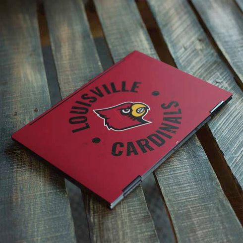 University of Louisville Cardinals Faded HP Envy Skin