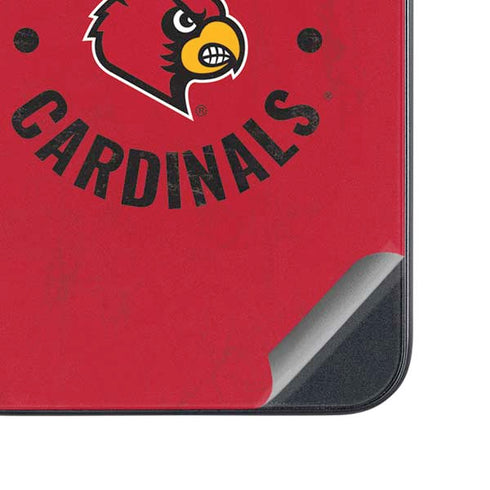 University of Louisville Cardinals Faded Galaxy A54 5G Skin