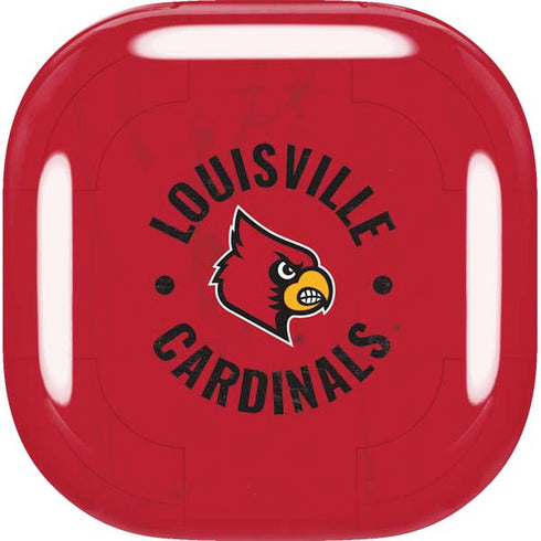 University of Louisville Cardinals Faded Galaxy Buds Live Skin