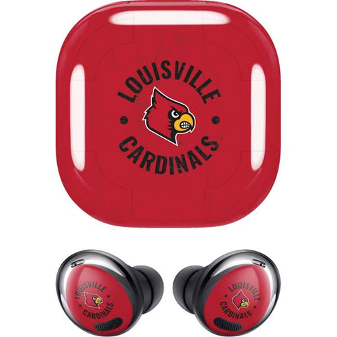 University of Louisville Cardinals Faded Galaxy Buds Pro Skin