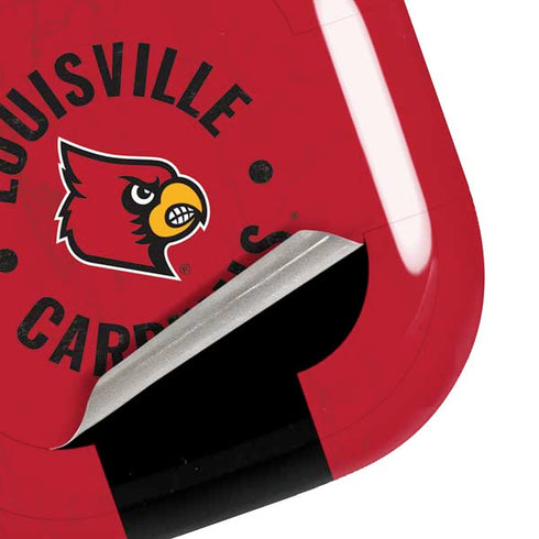 University of Louisville Cardinals Faded Galaxy Buds Pro Skin