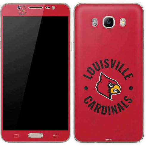 University of Louisville Cardinals Faded Galaxy J7 Skin