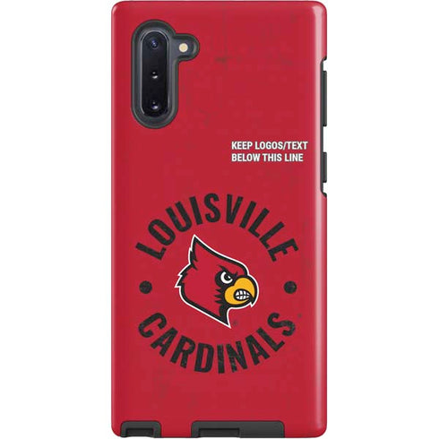 University of Louisville Cardinals Faded Galaxy Note 10 Pro Case