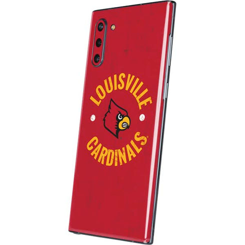 University of Louisville Cardinals Faded Galaxy Note 10 Skin