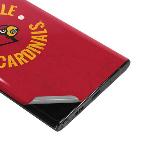University of Louisville Cardinals Faded Galaxy Note 10 Skin