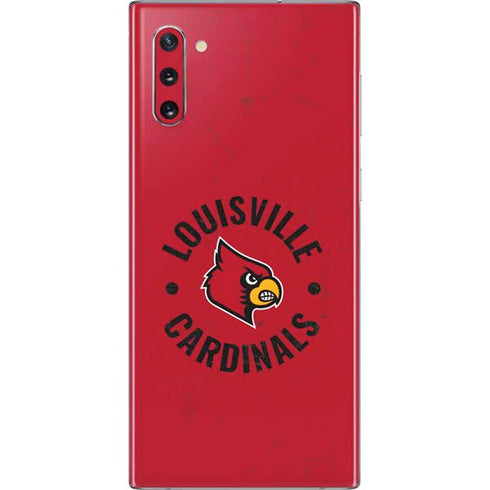 University of Louisville Cardinals Faded Galaxy Note 10 Skin