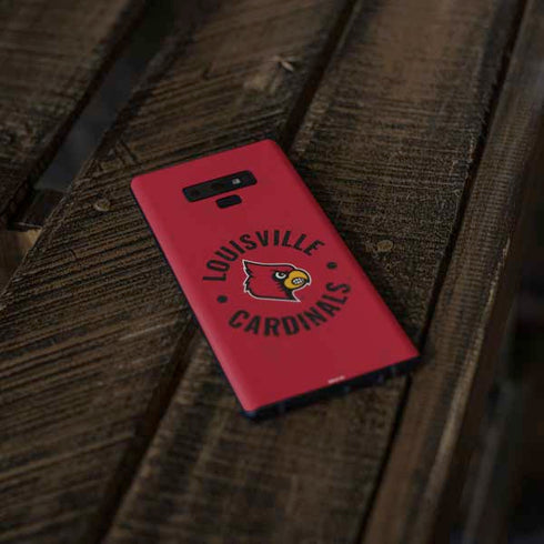 University of Louisville Cardinals Faded Galaxy Note 9 Skin