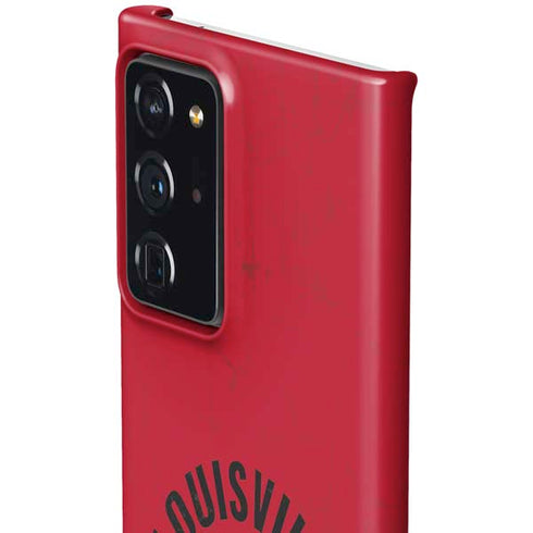 University of Louisville Cardinals Faded Galaxy Note20 Ultra 5G Lite Case