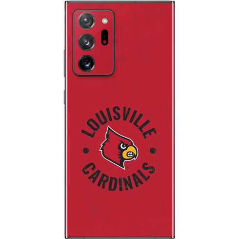 University of Louisville Cardinals Faded Galaxy Note20 Ultra 5G Skin