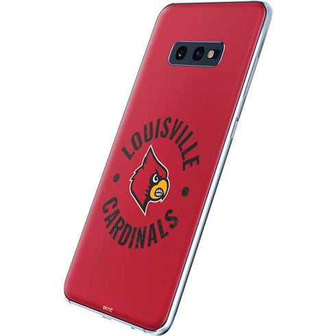 University of Louisville Cardinals Faded Galaxy S10e Skin