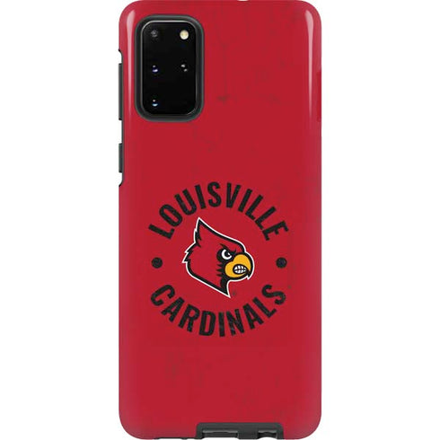 University of Louisville Cardinals Faded Galaxy S20 Plus Pro Case