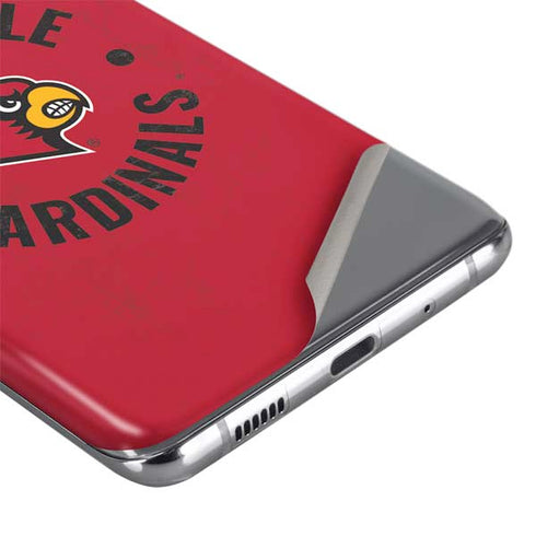 University of Louisville Cardinals Faded Galaxy S20 Skin