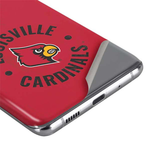 University of Louisville Cardinals Faded Galaxy S20 Ultra 5G Skin