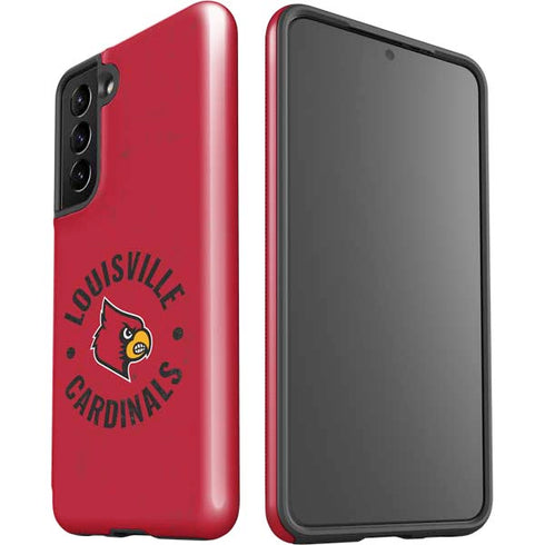 University of Louisville Cardinals Faded Galaxy S21 5G Pro Case