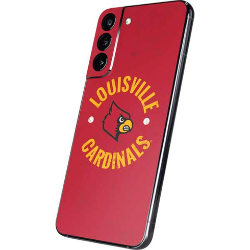 University of Louisville Cardinals Faded Galaxy S22 Plus Skin