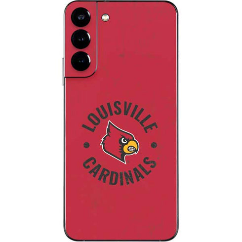 University of Louisville Cardinals Faded Galaxy S22 Plus Skin