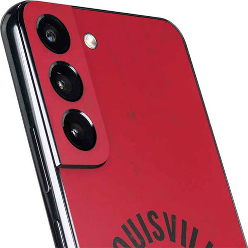 University of Louisville Cardinals Faded Galaxy S22 Plus Skin
