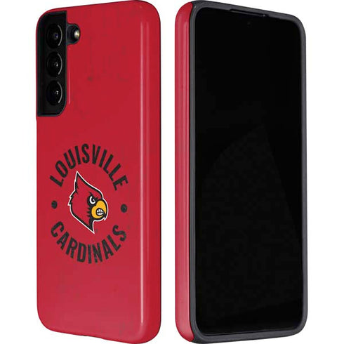 University of Louisville Cardinals Faded Galaxy S22 Pro Case